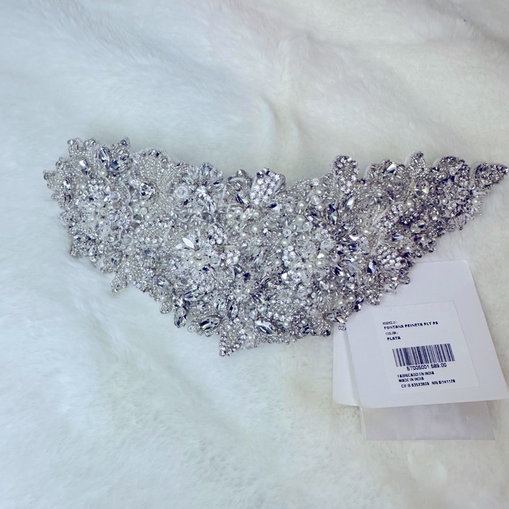 Pronovias Barcelona Couture Bridal Hairpiece - Picture 5 of 8